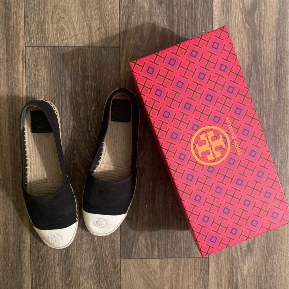 Tory Burch | Canvas Espadrille Flat | Sz 8.5